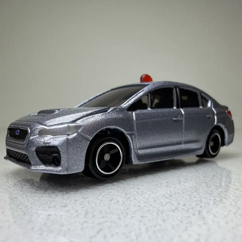Takara Tomy Tomica No.2 Subaru WRX S4 Undercover Patrol Car Alloy Diecast Mini Car Model Kids Play Hobby Collectible Toy Gift view 5