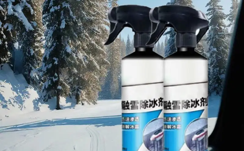 

Car Deicer Spray Effective Antifreeze Dissolving Defrost Spray 100ml Efficient Portable Car Windshield Snow Melting Spray