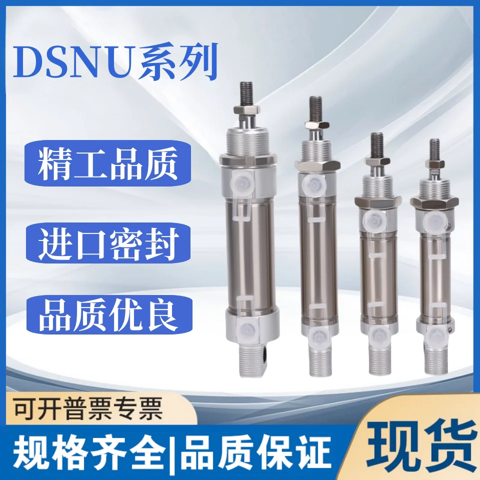 Original Stainless Steel Cylinder Dsnu-8-12-16-20-25-32-50-80-100-125-150-200-Ppv-A