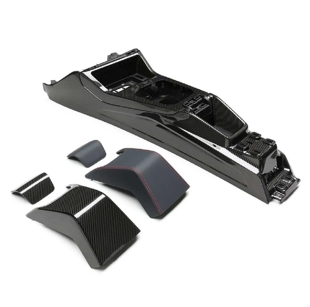 High Quality Dry Carbon Fiber Interior Center Console Video Frame Replacement for G82 M4 Other Automotive Interior Parts