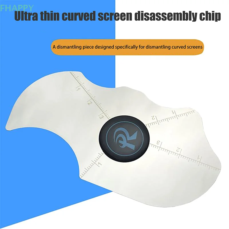Herramienta de palanca de Metal de acero inoxidable para pantalla de Cable de tarjeta de Chip de teléfono móvil herramienta de reparación de desmontaje de extracción de batería Flexible ultrafina