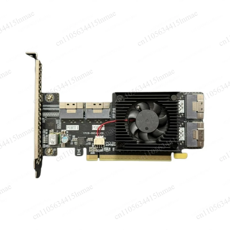 Non-removable Expansion Card PLX8749 4 SFF8654 Can Be Connected To U2 Hard Disk Network Interface Card