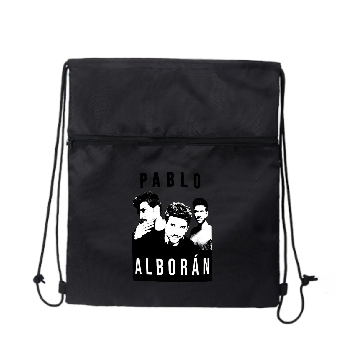 Pablo Alborán música-fan art al aire libre todo uso cremallera bolsa con cordón ocio senderismo Camping viaje almacenamiento portátil