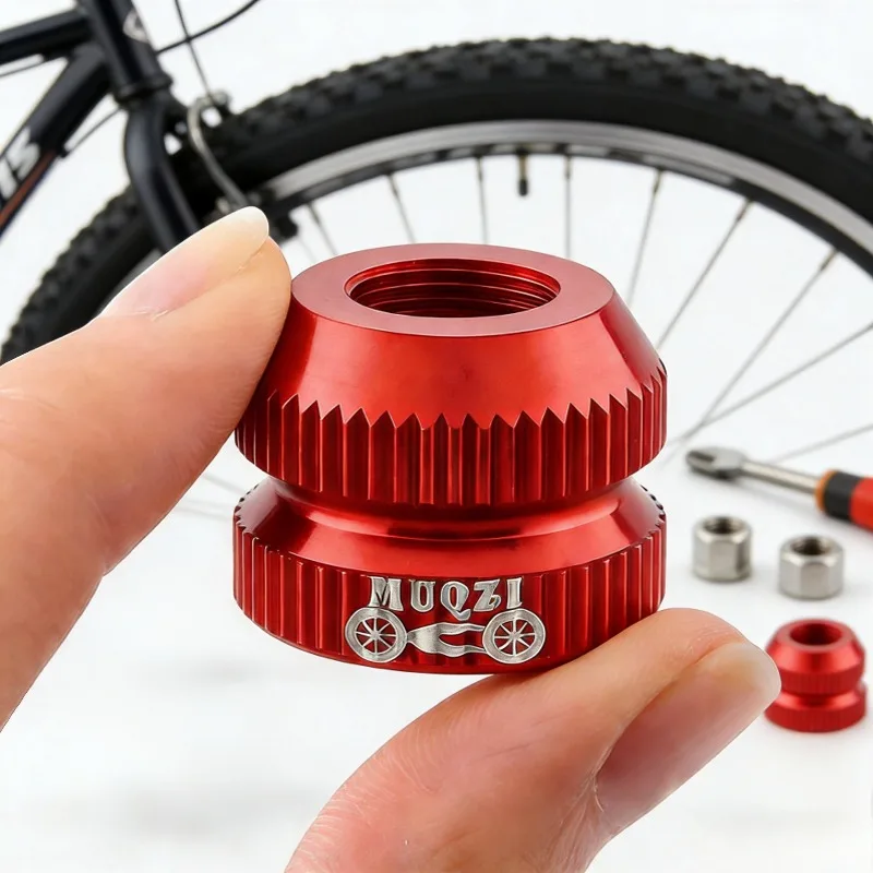 

Колпачки для ниппелей велосипедных камер MTB: безопасные, прочные, для бескамерных шин, с гайкой, пара, аксессуары для велоспорта, запчасти для горных велосипедов