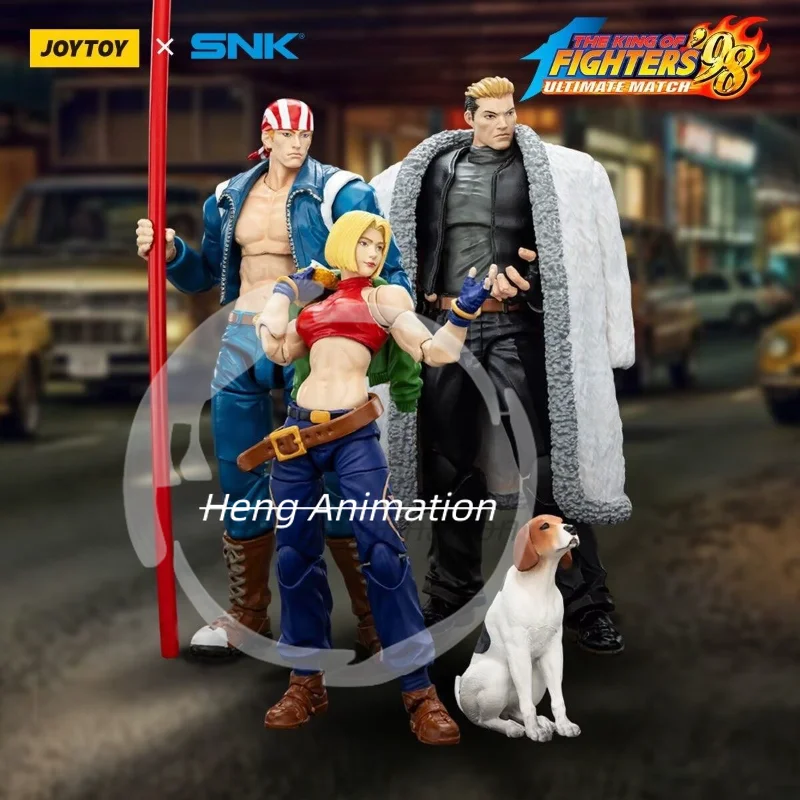 

Dark Source SNK The King of Fighters '97 Special Team '98 UM Mary/Yamazaki Ryuji/Billy Action Figures 1/18