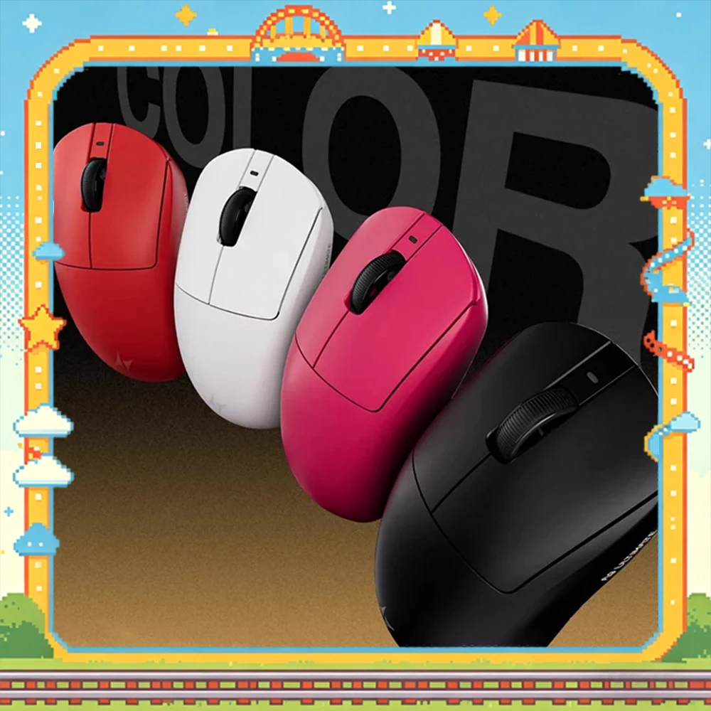 ATK A9 Ultimate Mouse Dual Mode Wireless Mouse 8000Hz Polling Rate Paw3950/Paw3395 Gaming Mice Lightweight PC Accessories