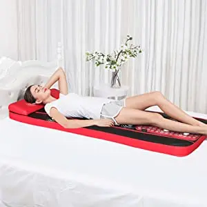 Full Body Shiatsu Massage Mattress with Jade Heating Pad