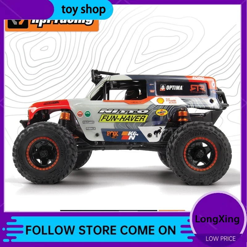 HPI Venture 1/18 Scale 4WD RC Car - Electric Brushed Off-Road Climbing Vehicle Male Gift Simulation U4 4400 Remote Control Toy