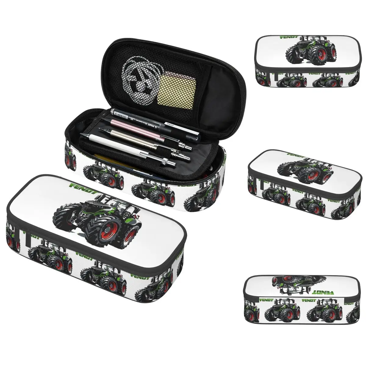 Fendt Astuccio per trattore per ragazzi e ragazze, astuccio per penne, astuccio per matite, forniture di cancelleria, portapenne