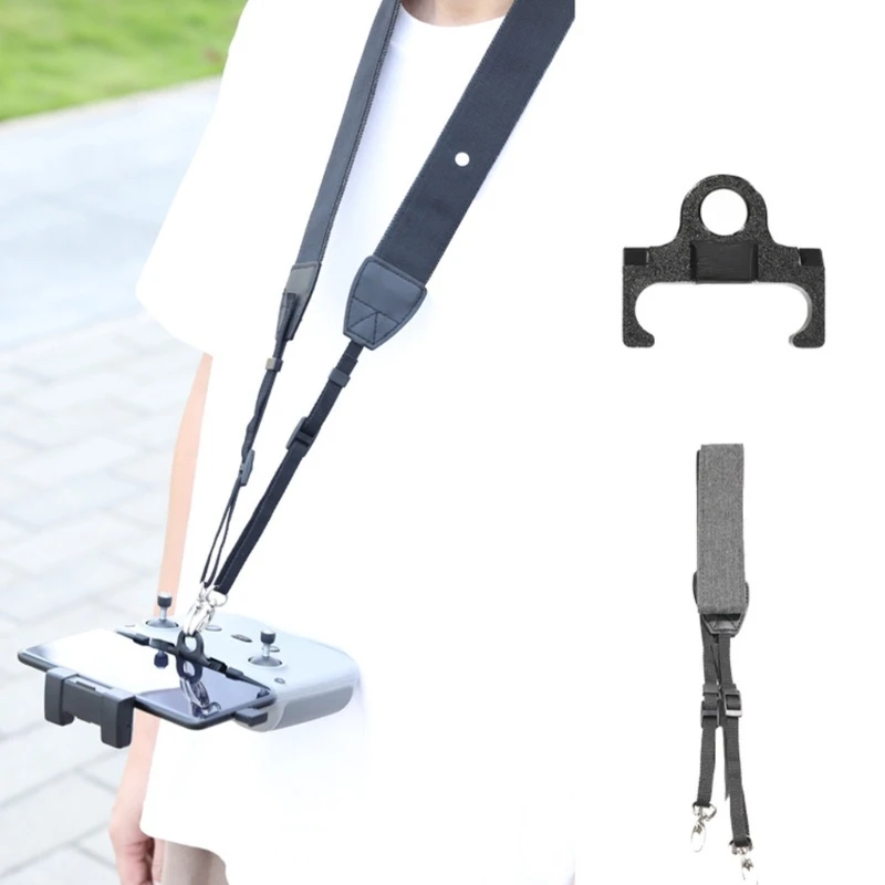 

Adjustable Nylon Strap for Mini3/4Pro Drones Remotes Controller Comfortable Wear Secure Buckle Lightweight Design D2RC