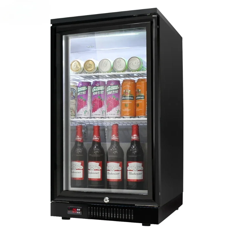 Supplier Single Door Display Cooler Bar Mini Bar Fridges Beer Beverage Mini Cooler