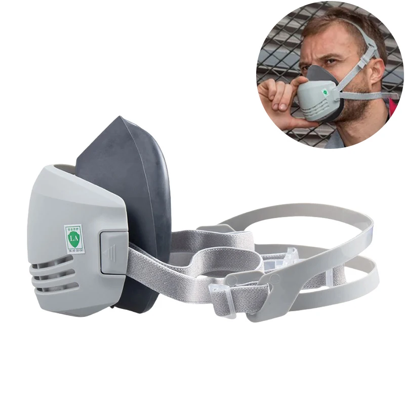 

1PCS Dust Mask Anti-industrial Dust Breathable Washable Anti-ash Lime Powder Woodworking Grinding Mask