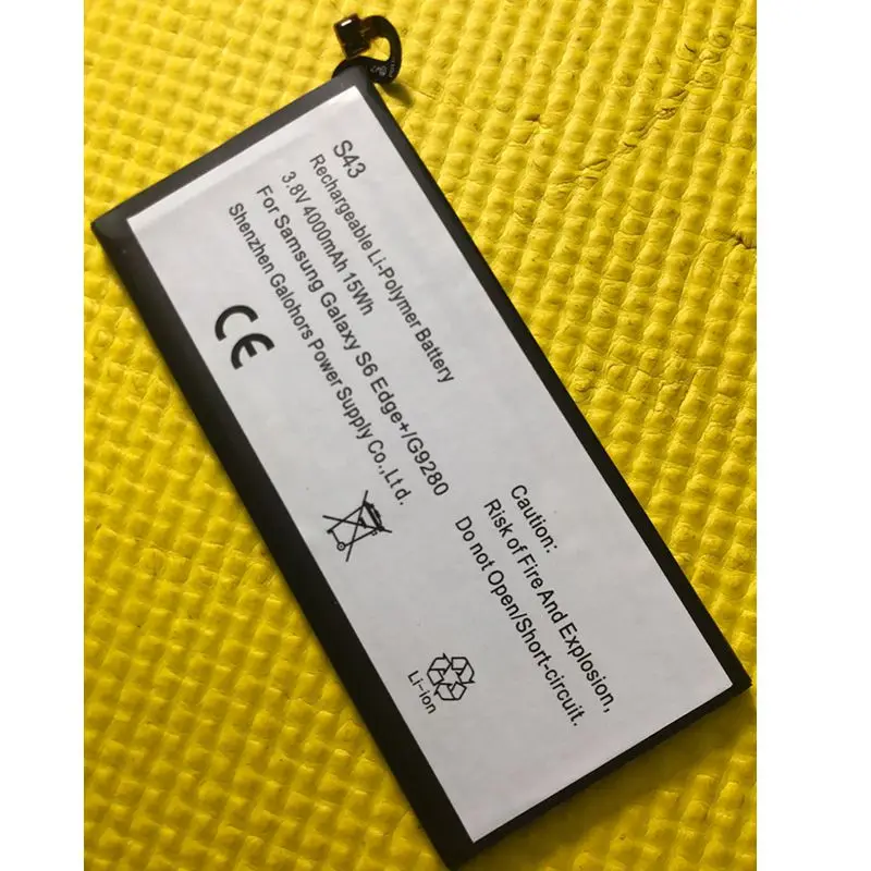 Mobile  Phone Repair Battery for Samsung Galaxy S6 EDGE+/G9280 EB-BG928ABE