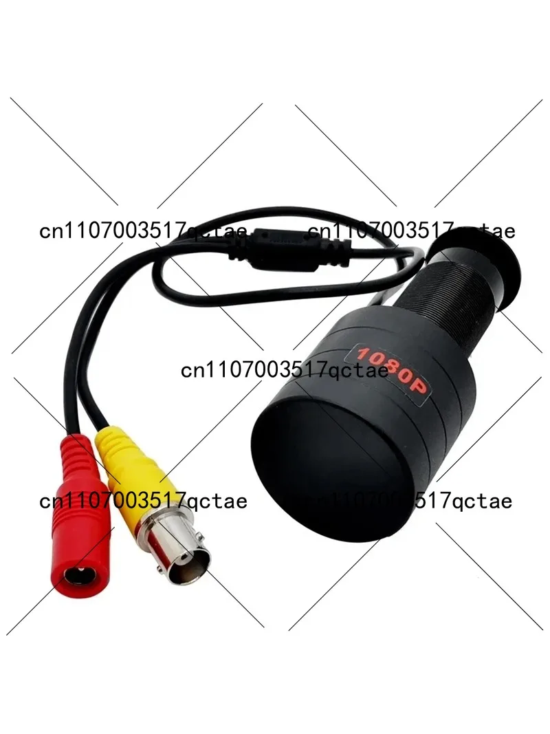 1.7mm Panoramic Fish-Eye 1080P Wide Angle CCTV Door Viewer Camera, 2MP AHD Adjustable Home Security