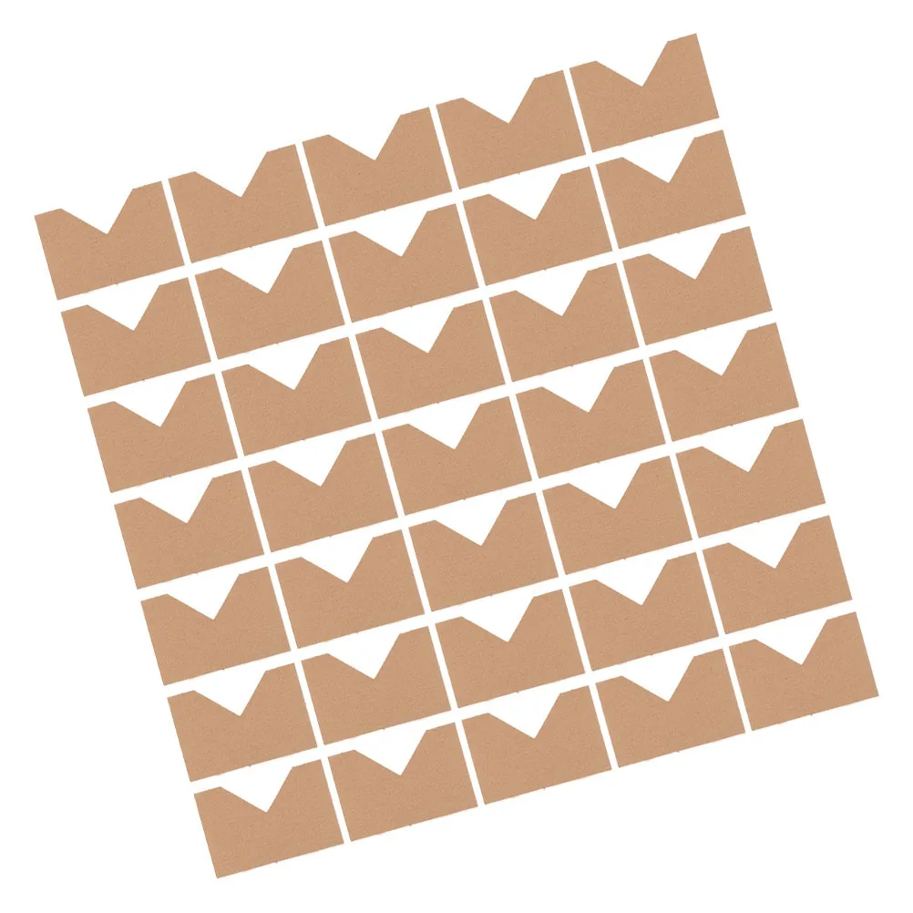 

40Pcs Cardboard Frame Corner Protectors Edge Guards for Scrapbooking Photo Albums Paintings Packaging Shipping Artwork
