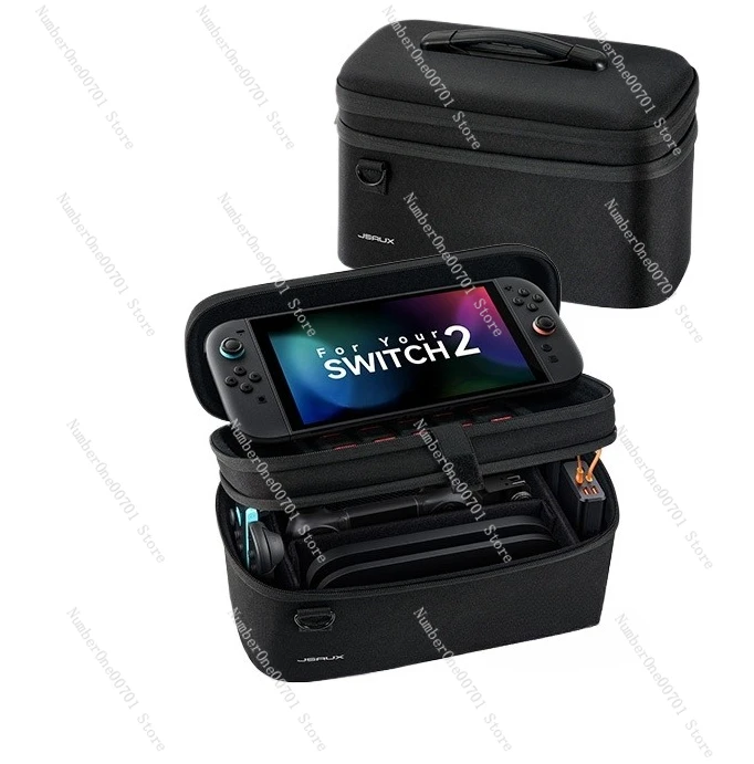 

Подходит для Nintendo Switch2, сумка для хранения, защитный чехол ns2, коробка большой емкости, аксессуары для ручек игровой консоли
