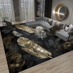 3D Luxury Modern Living Room Carpet Decoration Big Size Area Rugs for Bedroom Bedside Rug Home Decor Non Slip Floor Mat Washable