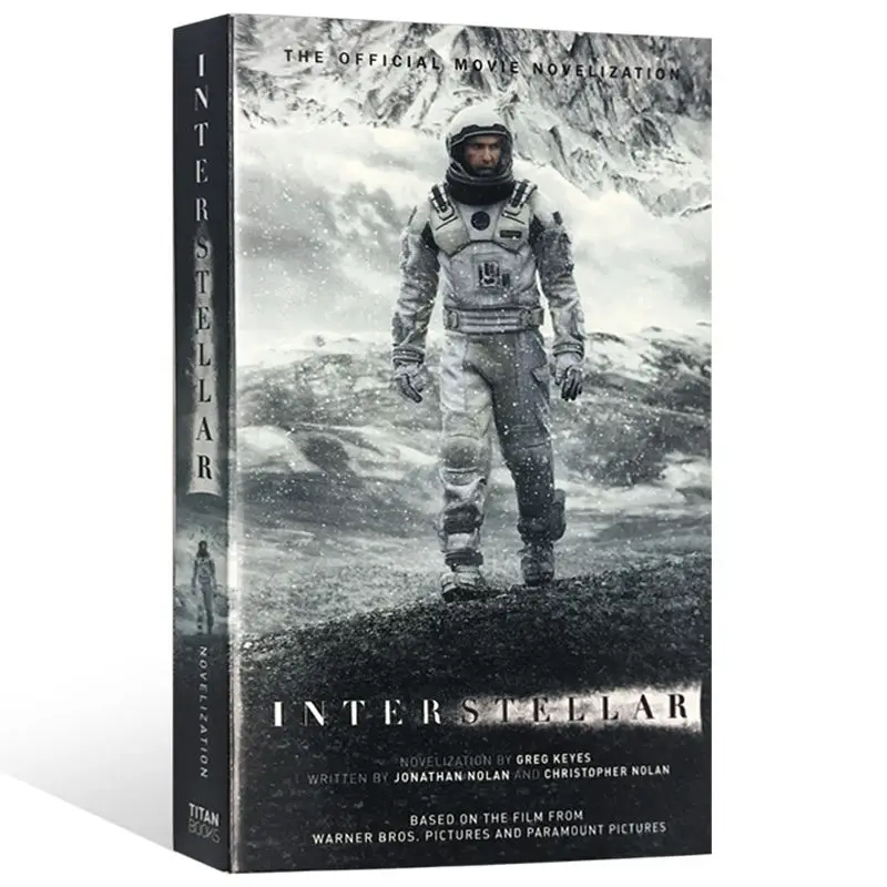 

Interstellar Genuine English Book Novel Star Trek Original English Book Official Film Novel Nolan Directed Film Original Book