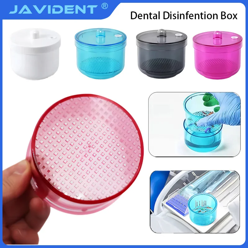 

Dental Material Sterilization Tray for Drill Bits Plastic Soaking Tray High-Temperature Sterilizable Dental Instrument Storage