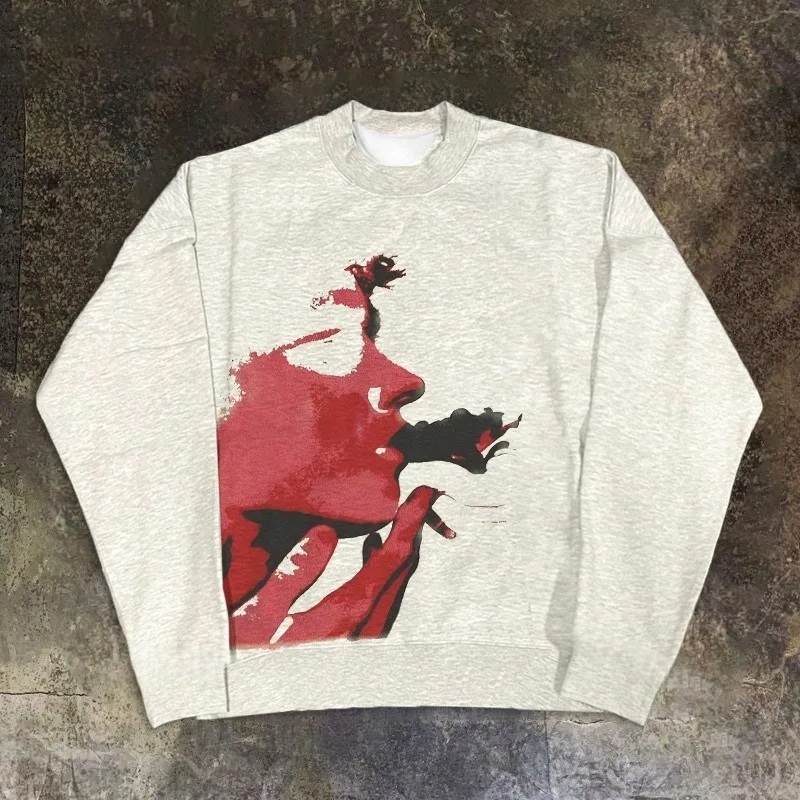 

Новый топ Y2K в американском стиле ретро в стиле хип-хоп, уличные негабаритные манжеты, свободная футболка, повседневная одежда, летняя модная мужская и женская футболка