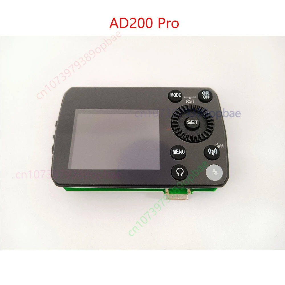 

Новая основная плата управления Godo AD200 Pro с ЖК-экраном и кнопками для вспышки