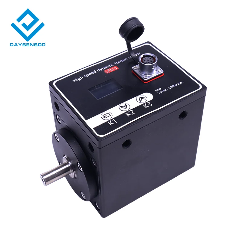 High-speed dynamic torque sensor DYN-200 ultra (100NM, 2000rpm) is customizable and suitable for motor testing.