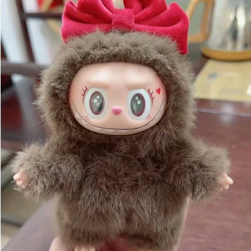 New Hot Monster Labubu Zimomo Zimomo Handmade New Valentine'S Day Doll Diy Replica For Birthday And Christmas Gifts