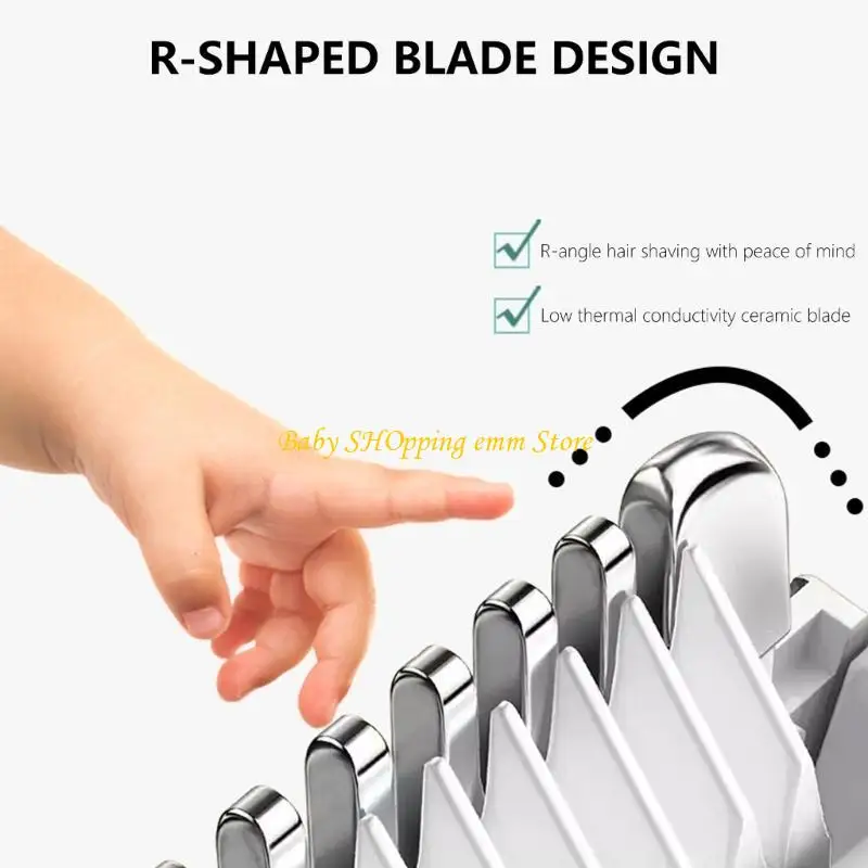 

23GD Baby Hair Trimmer Vacuum Hair Trimmer Kids Electric Hair Trimmer