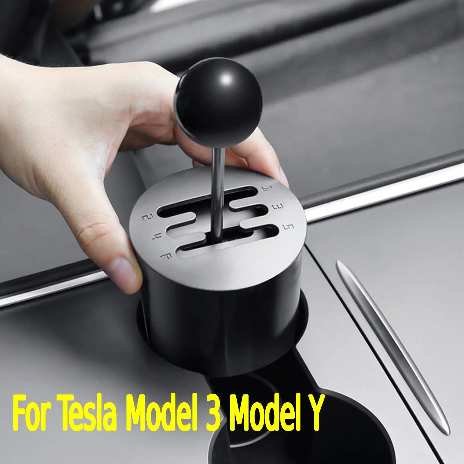 

Gear Shifter Toy For Tesla Model 3 Y Center Console Decoration Cup Holder Manual Shifter Gear Toys Thanksgiving Christmas Gift