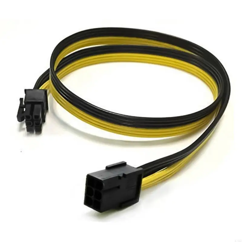 PCIEXpress 6Pin Mężczyzna do żeńskiego kabla adaptera zasilania do kart graficznych K1KF