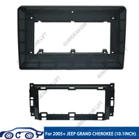 Para 2005+ JEEP GRAND CHEROKEE (10,1 pulgadas) instalación de fascias de Radio de coche marco de tablero 2 Din Panel DVD Gps Mp5 reproductor Android Trim
