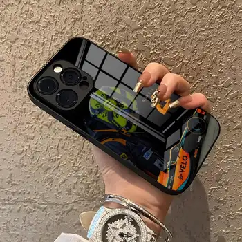 Pouzdro z tvrzeného skla F1 Formule 1 Lando Norris pro iPhone 15 Pro Max 14 Pro 12 11 13 Mini X XR XS 8 7 Plus SE 12 nejlepší prodej Kryt Formule 1 pro iPhone X - №6