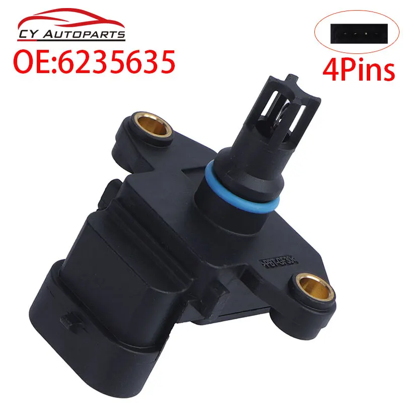 

New Map Sensor Intake Air Pressure Sensor For Opel Saab Vauxhall 6235635 6238680 12788793 55563267