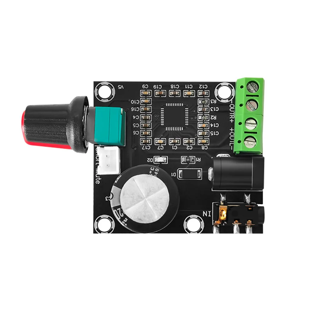 

Домашняя Плата усилителя мощности 20 мА, 2x15 Вт, двухканальный модуль усилителя звука, замена динамика, электронное усилительное оборудование