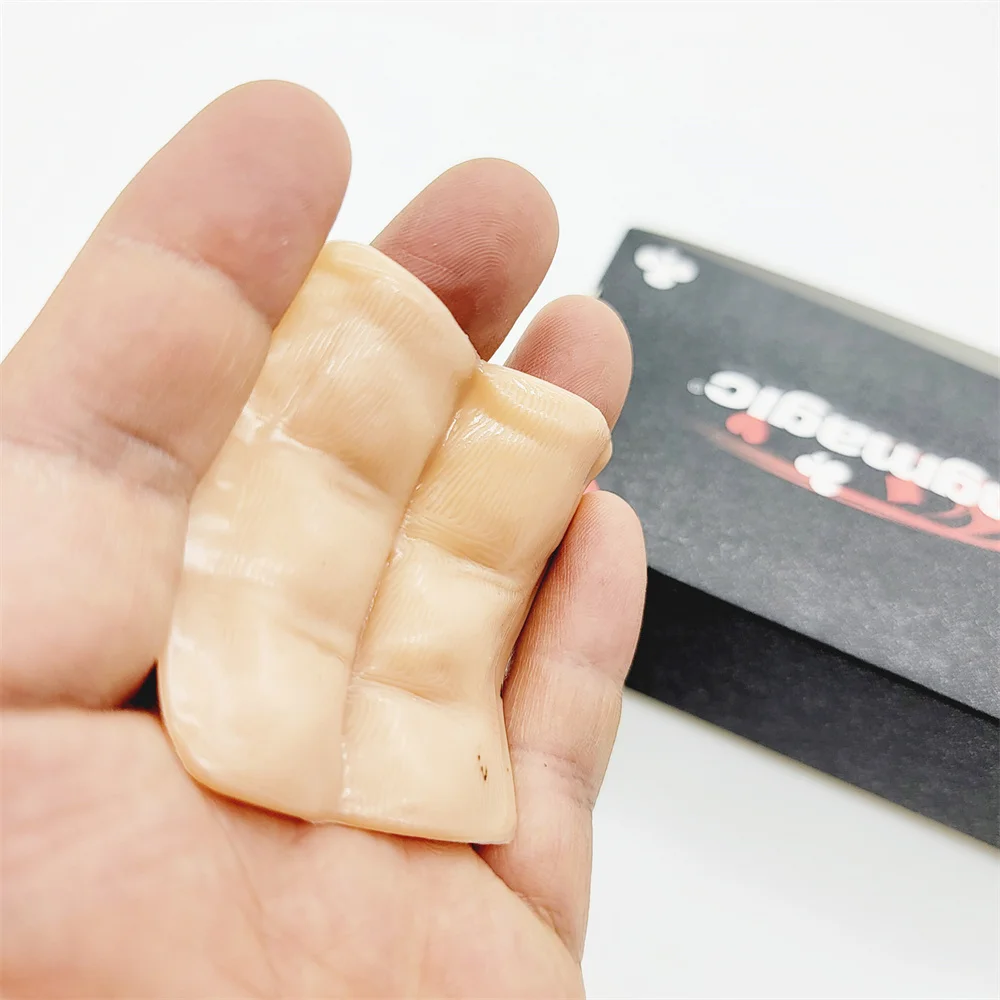 サイレントアシスタント インビジブルマグネティックリング - ノイズレスマジックギミック PKリングの代替品 ビデオチュートリアルと追加の指先付き