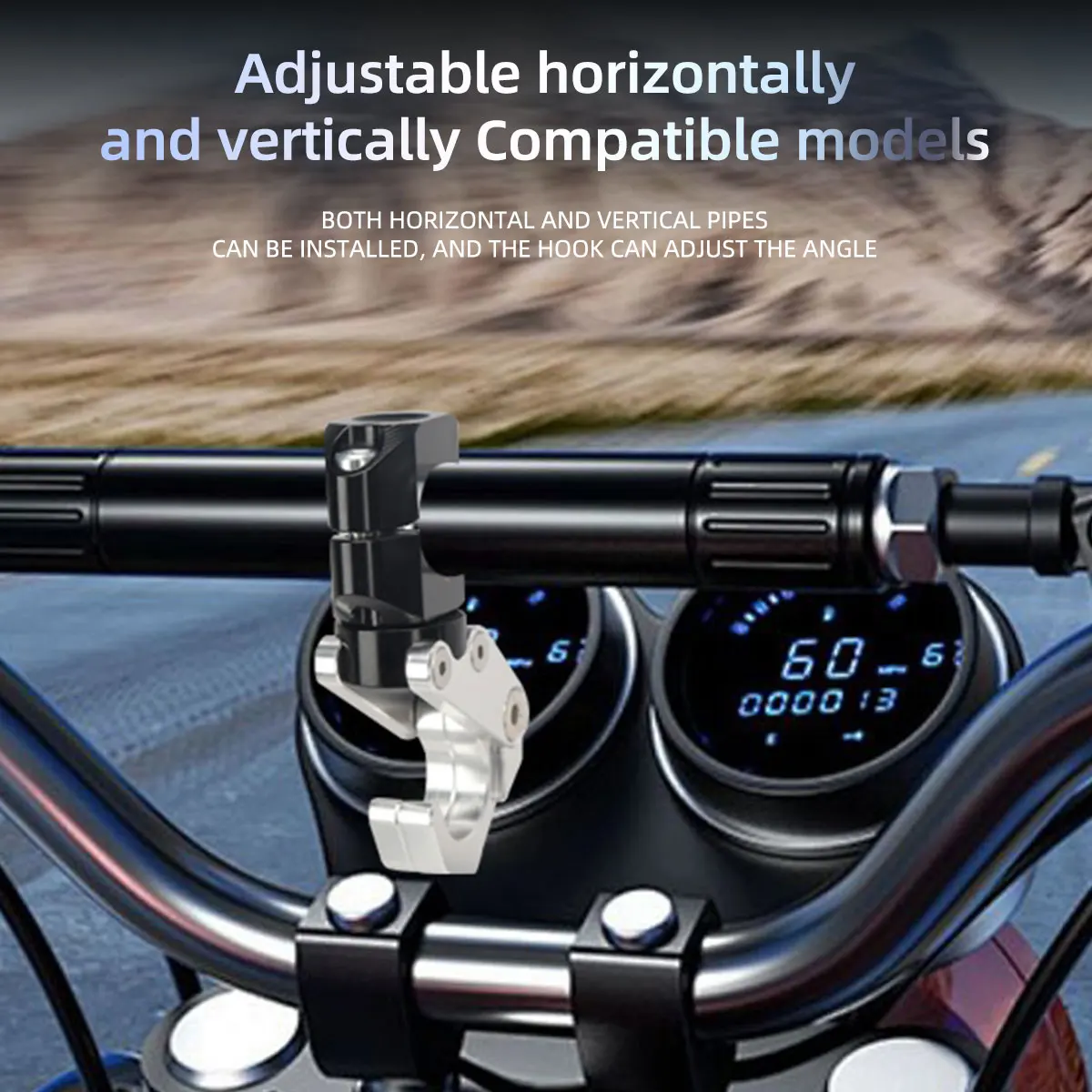 22MM Motorcycle Universal Luggage Bag Hook Claw Hanger Crotchet Grip Helmet Holder Handlebar Crossbar Bumper Hook PCX Parts