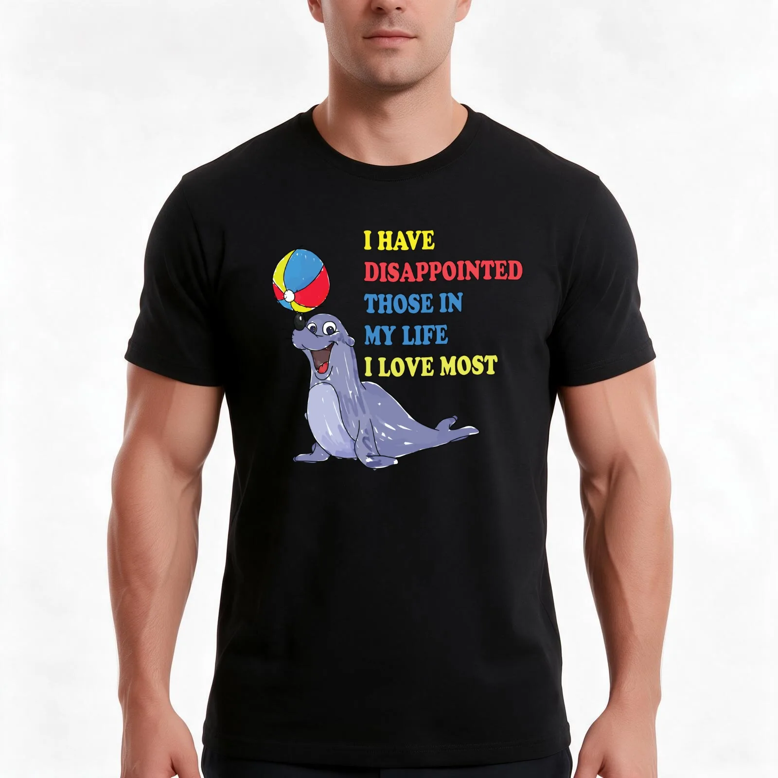 I Have Disappointed Those In My Life I Love Most T-Shirt Summer Casual Cotton Tee Oversized Streetwear Tops Unisex Men Women