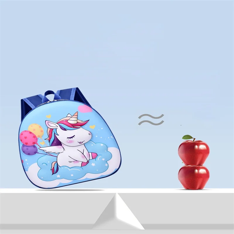 Cute Unicorn Backpacks Cartoon Animal School Bag Children Schoolbags Kids Colorful Soft Cotton Backpack Girls Bags