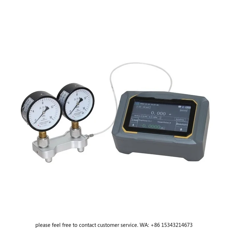 Portable Pressure Calibrator Automatic 2.5 Mpa Compact Digital Pressure Hart Communication Measuring Instrument