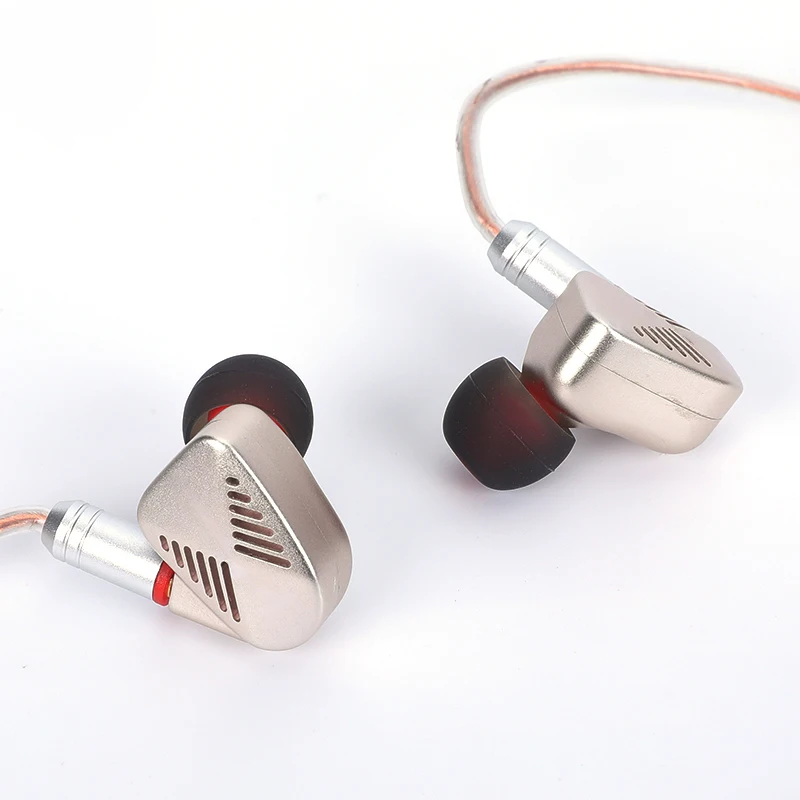 

2021 new design earbuds 3.5mm Custom Colorful audiophile sound wired Planar Magnetic earphones