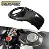 Semspeed カーボンファイバーフロントタンク保護カバー CFMOTO 450SR 450SS 2022-2024 オートバイ軽量 & 耐久性のあるアクセサリー 1