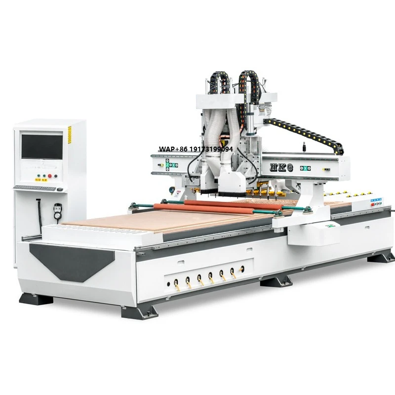 High Speed Precision 4 Axis Servo Motor CNC Router Machine 4 Head Cnc Router for Wood Engraving