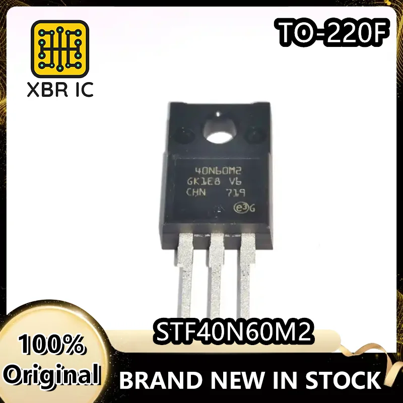 (15/40 Pieces) 40N60M2 STF40N60M2 TO-220F 650V 34A New Original Authentic Spot Fast Delivery