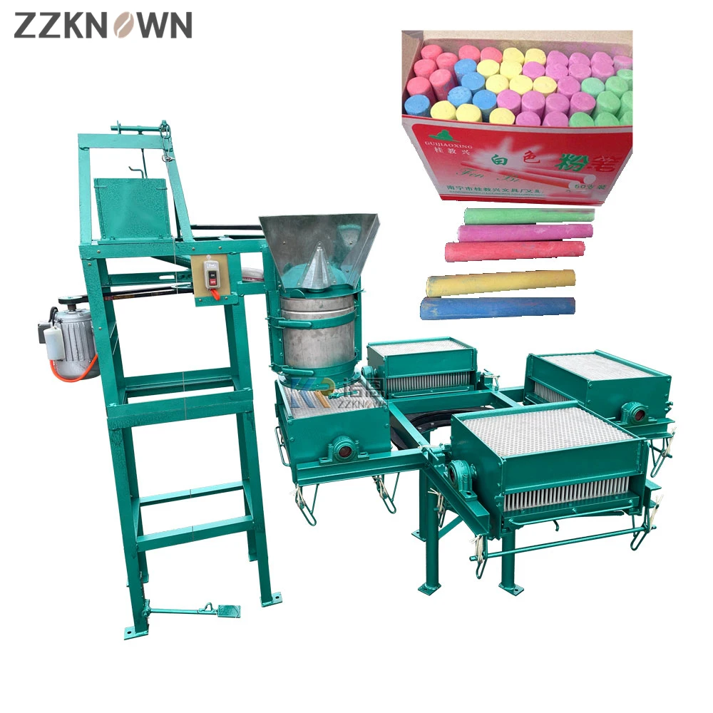 Industrial School Chalk Making Machine Electric Gypsum Powder Chalks Moulding Dustless Dchool Chalk Forming Machinery