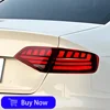 Audi A4 A4L B8 2009-2012 용 LED 자동차 미등 어셈블리 업그레이드 하이라이트 깜박임 신호등 플러그 앤 플레이 액세서리 6