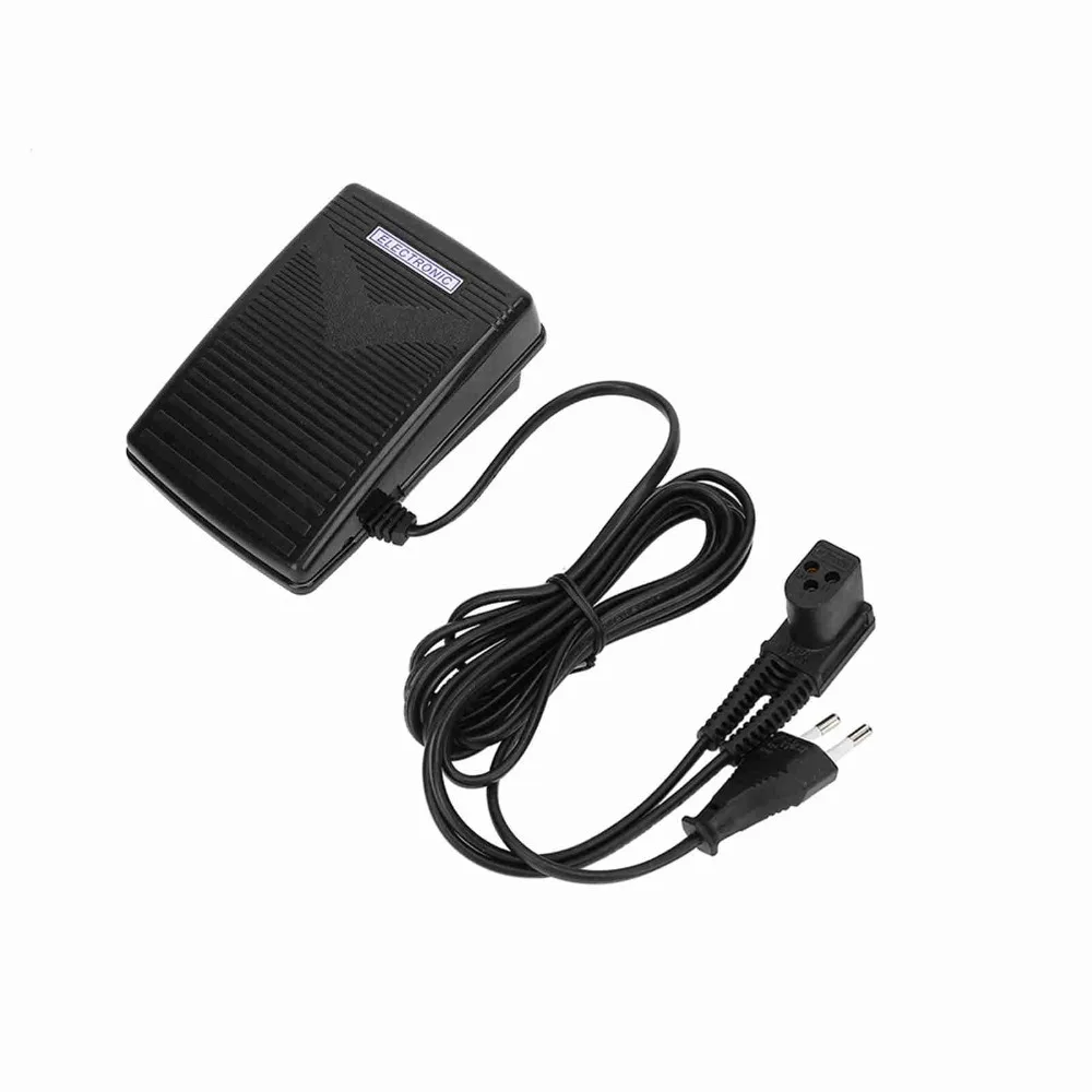 

Variable Speed Control Foot Control Pedal With Power Cord Multi-functional Speed Controller Plastic Power Cord Pedal
