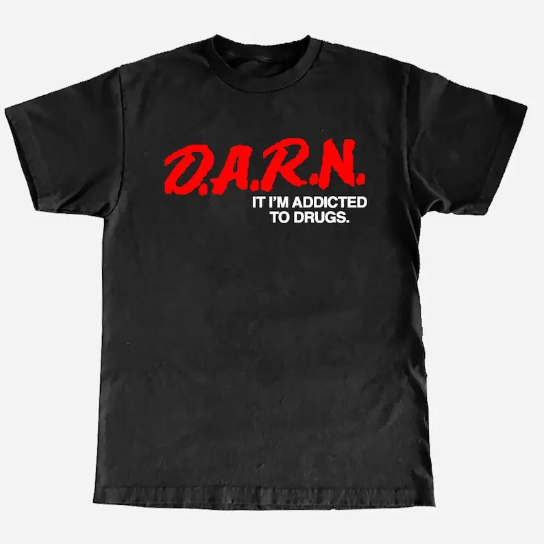 

D.a.R.N. T-Shirt Casual O-Neck Short Sleeve Men's Tees Regular Fit Men Women T Shirt