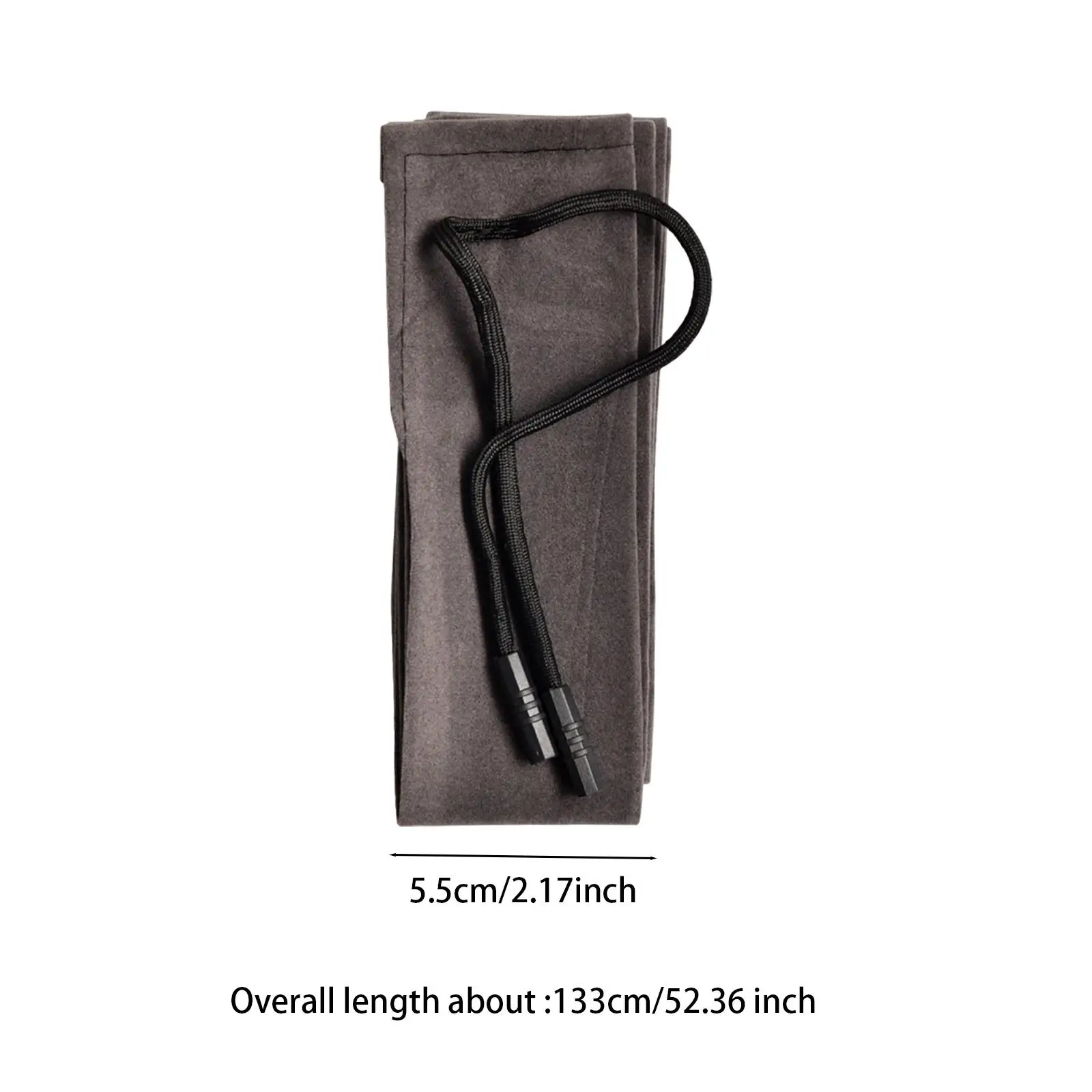 

Fishing Rod Sock Sleeve Bag Long Lasting Polyester Fishing Tackle Gear Pouch for Rod Protection Travel