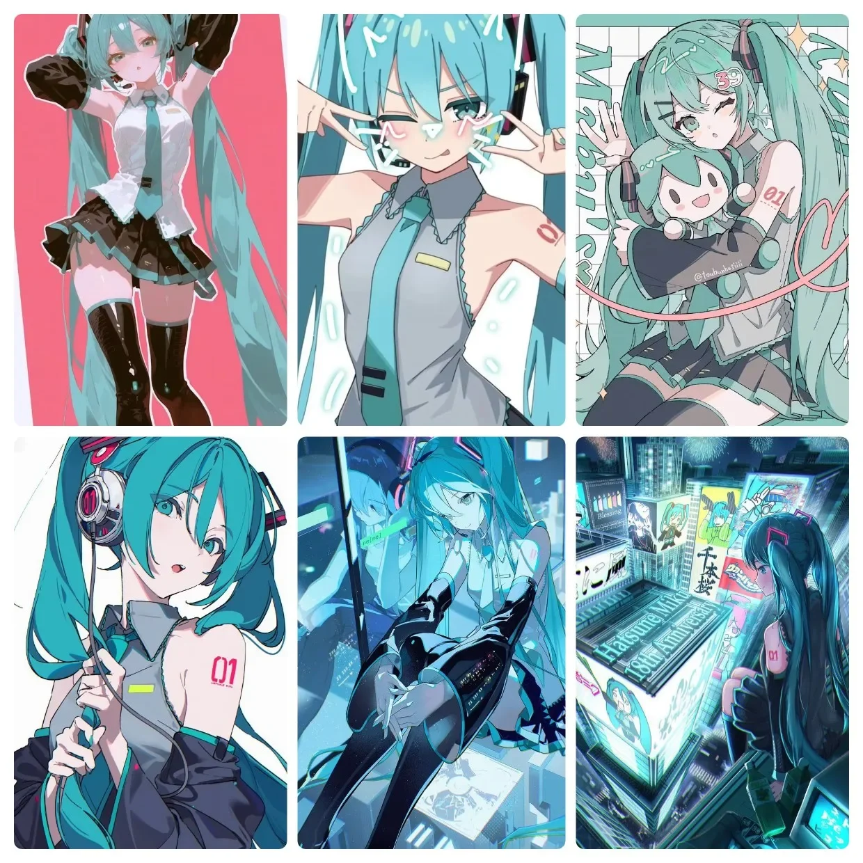 Jigsaw Puzzles Hot Hatsune Miku Anime Cartoon Characters Puzzle Games Family Fun Puzzles Educational Gifts Home Decor