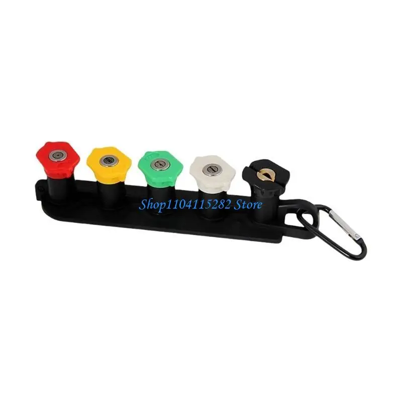 

A2BF Multifunction Pressure Washer Tips Set Washer Nozzle for Car & Garden Cleaning